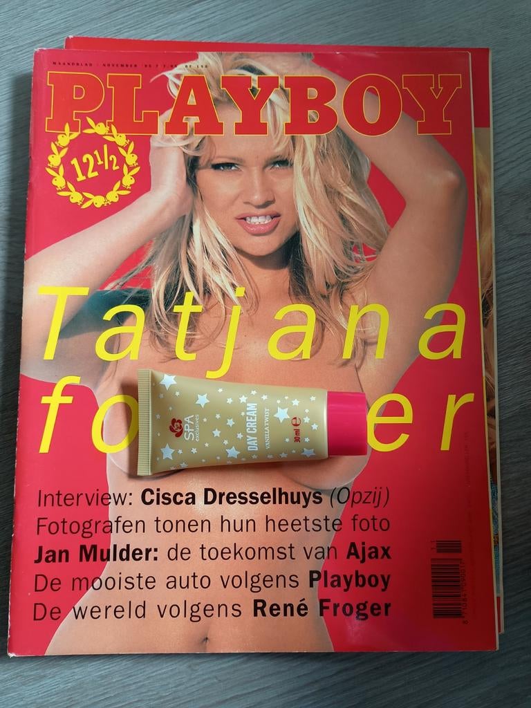Playboy Tatjana 2 stuks, Verzamelen, Ophalen of Verzenden, 1980 tot heden, Tijdschrift