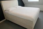 IKEA HOMMELVIK boxspring 160x200 cm zonder topper, Ophalen, Gebruikt, Beige, Tweepersoons