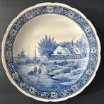 Boch delfts blauw wandbord, Antiek en Kunst, Ophalen