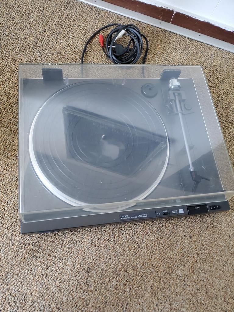 Wega/Sony platenspeler, Automatisch, Zo goed als nieuw, Platenspeler, Ophalen