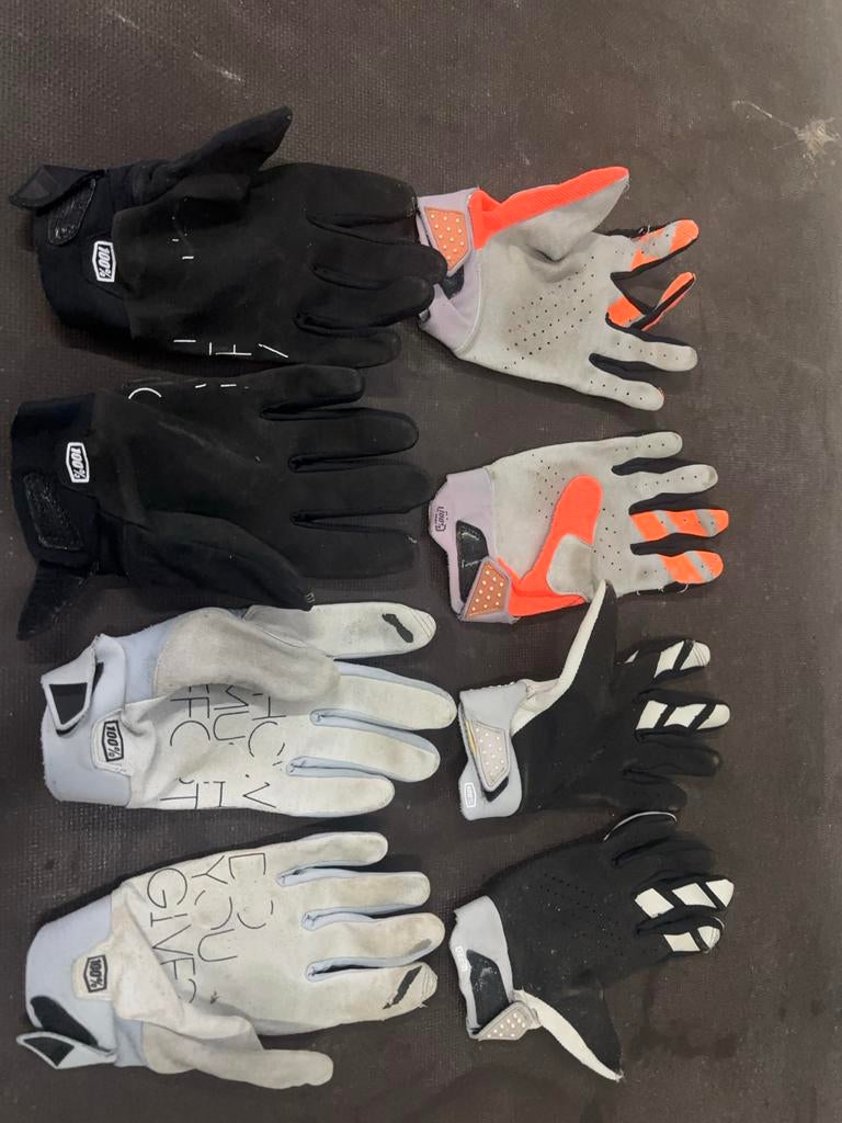 Crosshandschoenen - 2 setjes zomer, 2 setjes winter, Motoren, Ophalen, Tweedehands, Heren, Handschoenen