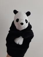 Handpop pandabeer, Kinderen en Baby's, Speelgoed | Knuffels en Pluche, Ophalen of Verzenden, Zo goed als nieuw, Beer