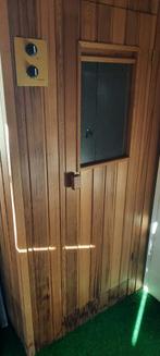 Infrarood Sauna van cederic 2 persoons, Ophalen, Gebruikt, Infrarood, Complete sauna