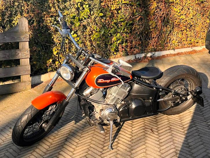 Mooie Yamaha XVS650 / Dragstar bobber, Motoren, Motoren | Yamaha, Particulier, Chopper, 12 t/m 35 kW, 2 cilinders, Minimaal motorrijbewijs A2