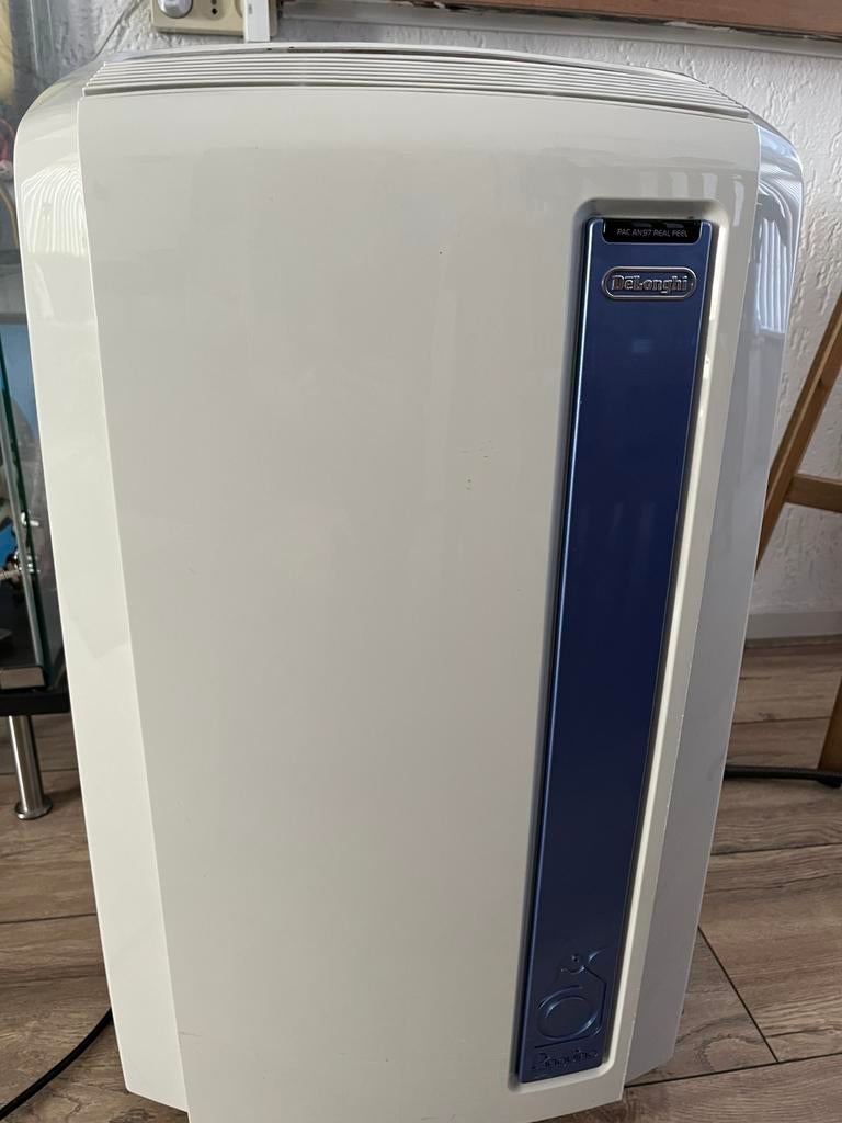 De Longhi mobiele Airco pinquino 10700, Witgoed en Apparatuur, Airco's, Ophalen, Minder dan 60 m³, Timer, 3 snelheden of meer