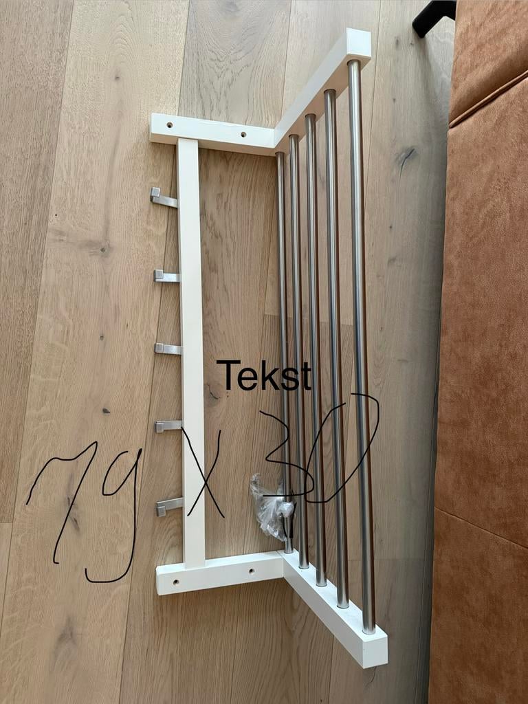 Kapstok Ikea, Huis en Inrichting, Woonaccessoires | Kapstokken, Wandkapstok, Ophalen of Verzenden, Zo goed als nieuw, Minder dan 100 cm