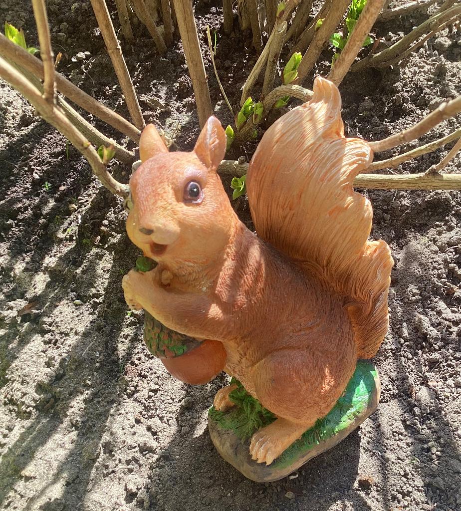 Farmwood eekhoorn 🐿️ solar lamp-Nieuw, Zonne-energie, Kunststof, Minder dan 50 watt, Staande lamp