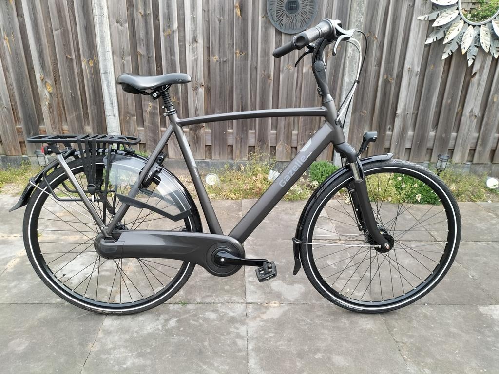 Zeer nette Gazelle Orange C7+ H61 met 7 versnellingen!!!, Ophalen, Versnellingen, Zo goed als nieuw, 57 tot 61 cm