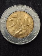 500 Lire San Marino 1991, Ophalen of Verzenden, San Marino, 2 euro
