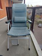 Comfortabele campingstoel met lendensteun, Caravans en Kamperen, Kampeeraccessoires, Ophalen of Verzenden, Gebruikt