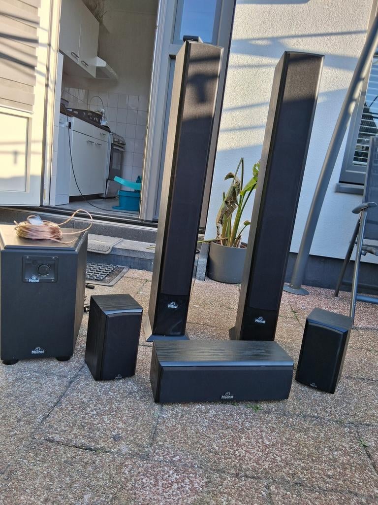 Mooi MAGNAT home cinema set!!!!, Audio, Tv en Foto, Home Cinema-sets, Ophalen, 5.1-systeem, 70 watt of meer, Overige merken
