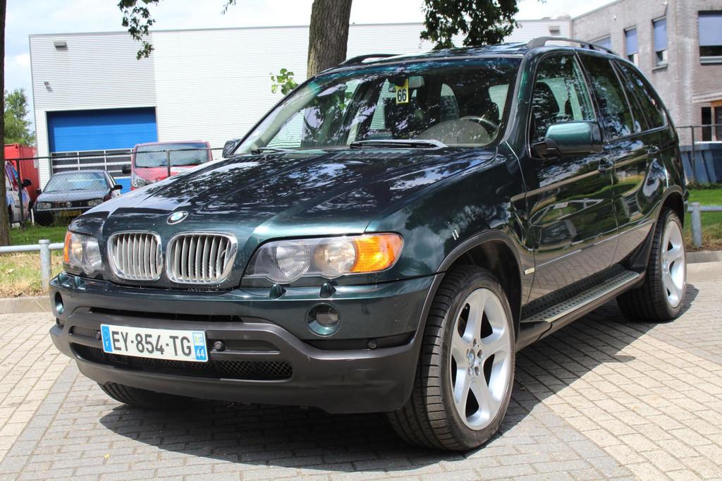 BMW X5 4.4i V8 Executive Youngtimer (MET WERK) FULL OPTION!, Auto's, Automaat, Stof, Gebruikt, Bedrijf