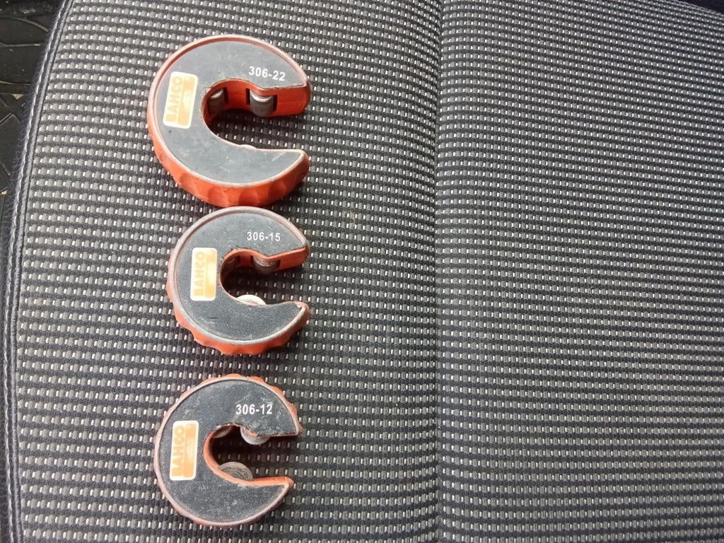 Bahco pijpenmessen /snijmessen, Ophalen