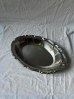 Vintage Italiaanse Alfra Alessi ovale RVS design schaal, Ophalen, Overige materialen, Overige stijlen, Schaal of Schalen