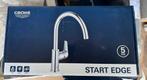 Grohe Start Edge - Keukenkraan, chroom, Doe-het-zelf en Verbouw, Sanitair, Ophalen of Verzenden, Zo goed als nieuw, Chroom, Kraan