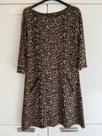 Vegas jurk met luipaardprint - Maat S, Bruin, Ophalen of Verzenden, Maat 36 (S), Gedragen