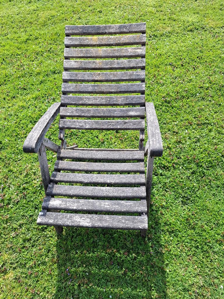 tuinset, Ophalen, Gebruikt, Teakhout, Tuinset