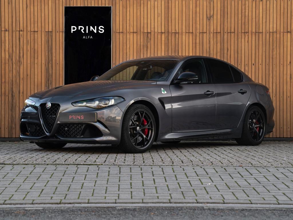 Alfa Romeo Giulia 2.9 V6 Quadrifoglio MY25 | Harman/Kardon |, Auto's, Alfa Romeo, Automaat, Achterwielaandrijving, Gebruikt, Adaptive Cruise Control