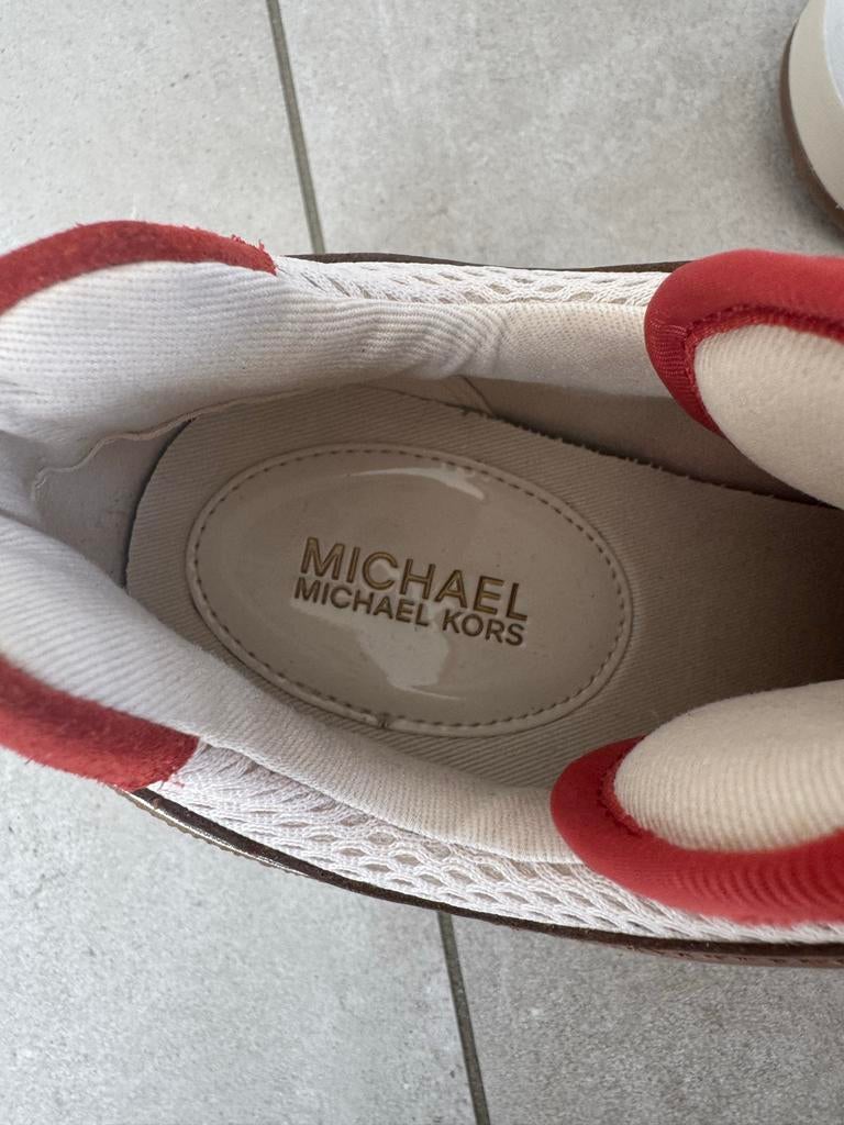 Michael Kors Sneakers Maat 40/41, Kleding | Dames, Schoenen, Ophalen of Verzenden, Rood, Sneakers of Gympen