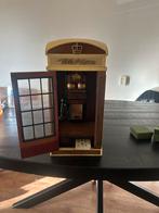 Vintage Telefooncel Muziekdoos - Decoratief & Charmant, Antiek en Kunst, Curiosa en Brocante, Ophalen of Verzenden