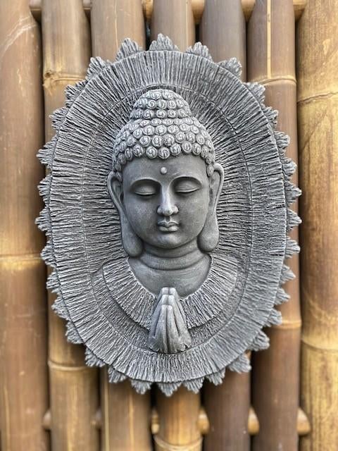 Boeddha nr.68 muurdecoratie, Ophalen, Nieuw, Beton, Boeddhabeeld