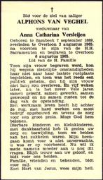 Veghel van Alphons Sambeek 1889-1965 Overloon, Ophalen of Verzenden