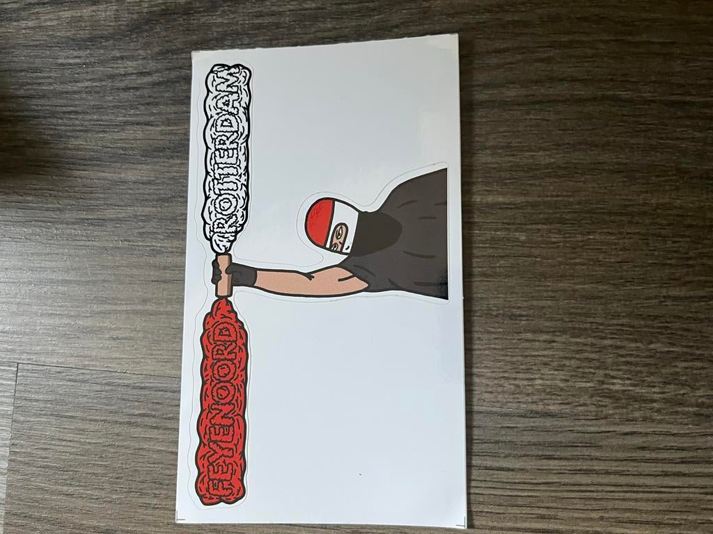 Feyenoord Sticker - Rotterdam Pyro, Verzamelen, Ophalen of Verzenden, Nieuw, Sport