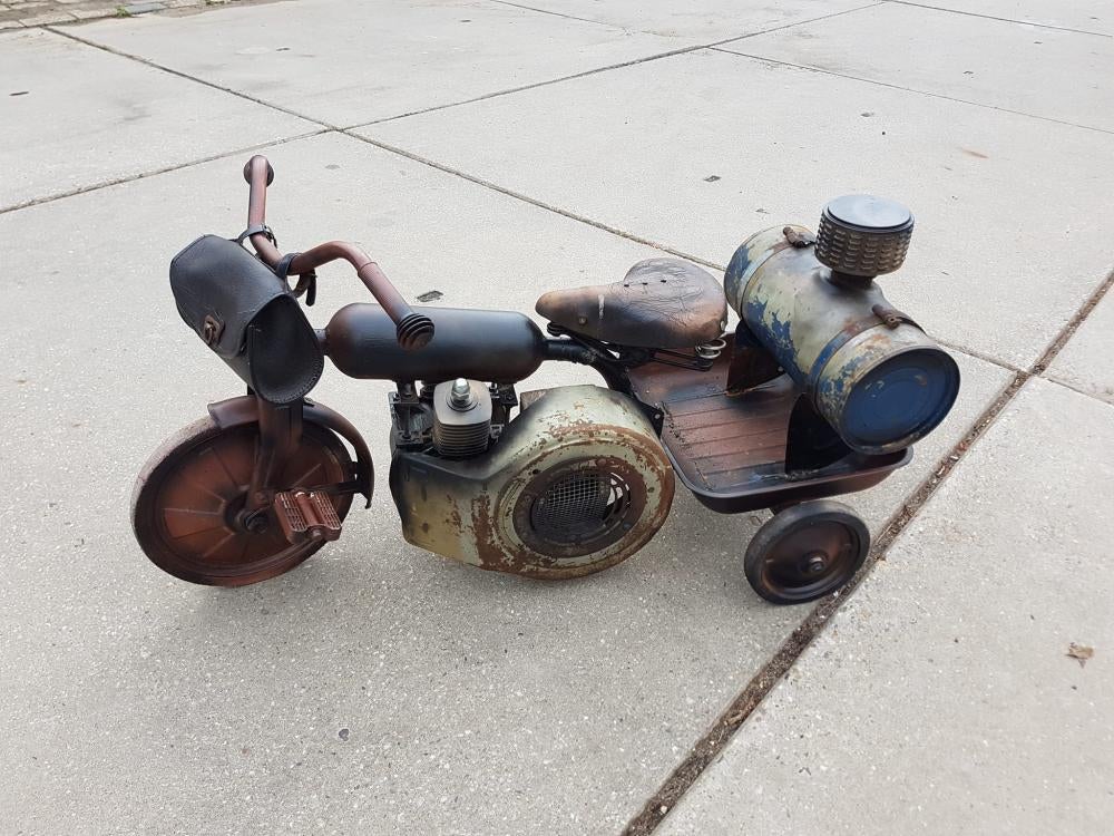 Self Made Art custom made, steampunk kinderfiets😎, Ophalen, Gebruikt, ., .