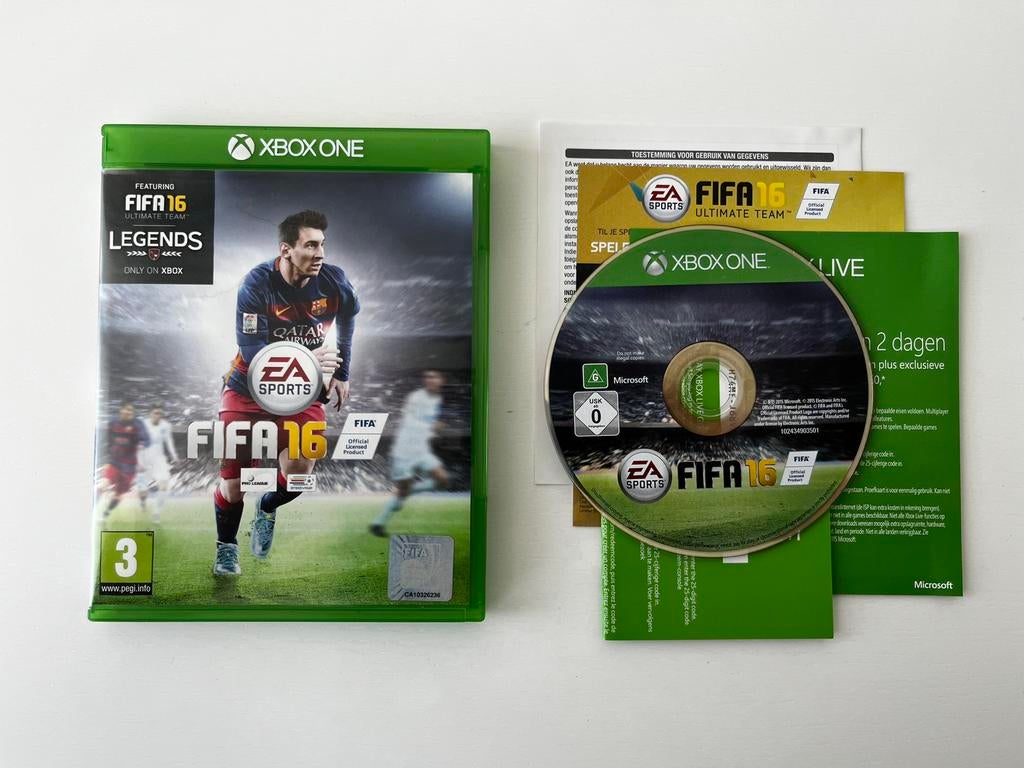 FIFA 16, Spelcomputers en Games, Games | Xbox One, Ophalen of Verzenden, Zo goed als nieuw, Sport, 3 spelers of meer