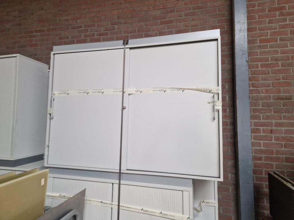 Partij archiefkasten – 54 stuks – verschillende maten, Ophalen, Gebruikt, 100 tot 150 cm, 100 tot 150 cm