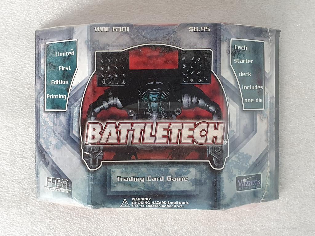 Battletech: Starter Deck WOC 6301 (nieuw) (4), Ophalen of Verzenden, Nieuw, Overige soorten