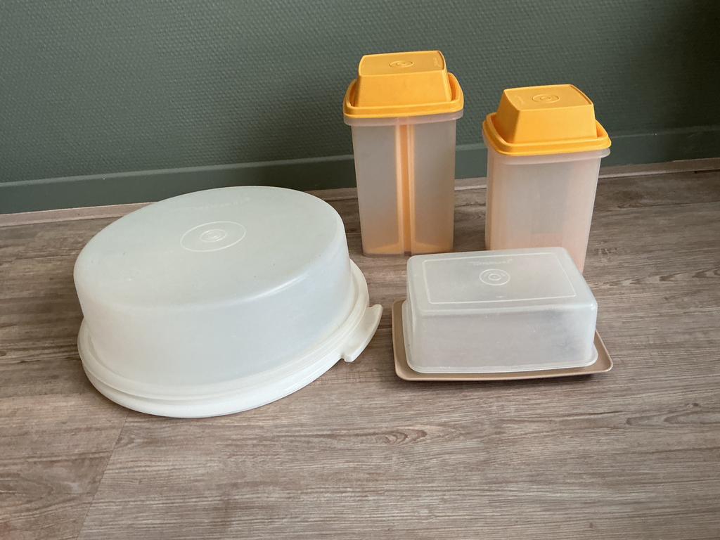 Tupperware keukenbenodigdheden, vintage verzamelaars items, Huis en Inrichting, Keuken | Tupperware, Ophalen of Verzenden, Gebruikt