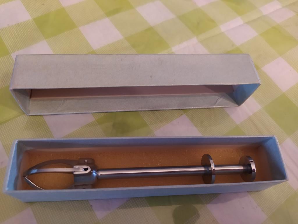 Vintage vernikkelde ijsblokjes grijper jaren 70, Ophalen of Verzenden