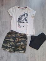 Setje van de WE rokje, shirt en legging maat 110/116, WE, Meisje, Ophalen of Verzenden, Zo goed als nieuw