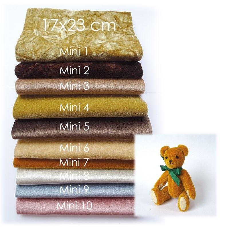 Beren stof voor mini beren 36 lapjes, Overige thema's, Textiel, Nieuw, Meerkleurig