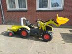 Traptrekker merk Claas met voorlader en aanhangwagen, Kinderen en Baby's, Speelgoed | Buiten | Skelters, Ophalen, Zo goed als nieuw
