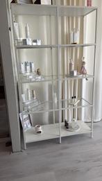 Ikea glazen rek, Huis en Inrichting, Ophalen, 50 tot 100 cm, Zo goed als nieuw, Minder dan 100 cm