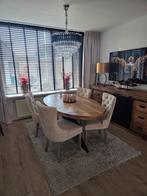 Eetkamerstoelen beige, Ophalen of Verzenden