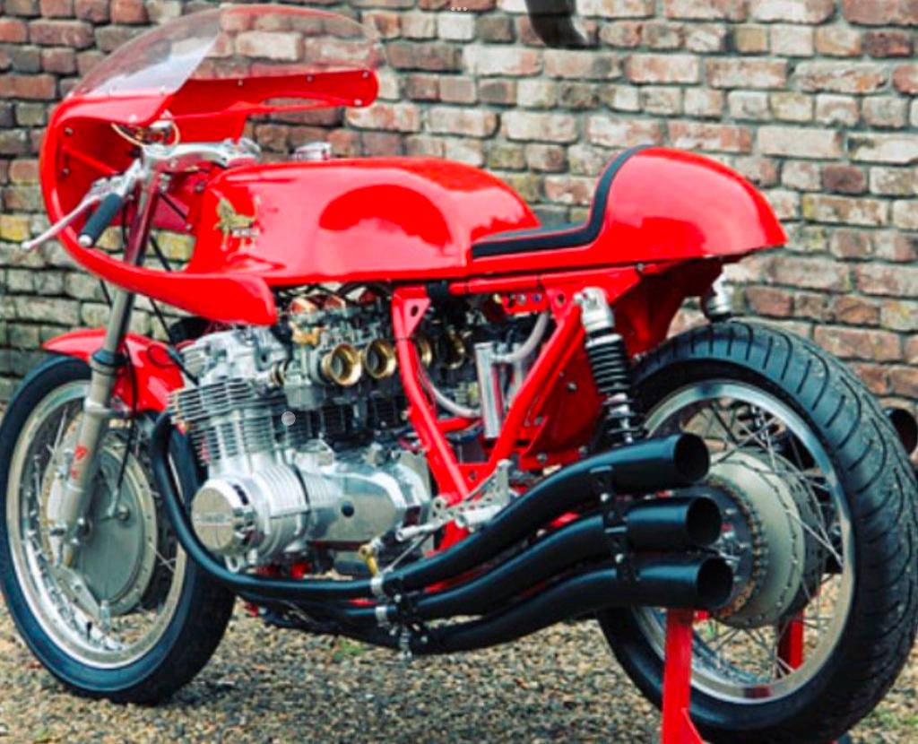 Magni stijl dubbel gebogen megaffoon uitlaten, Ophalen, Nieuw