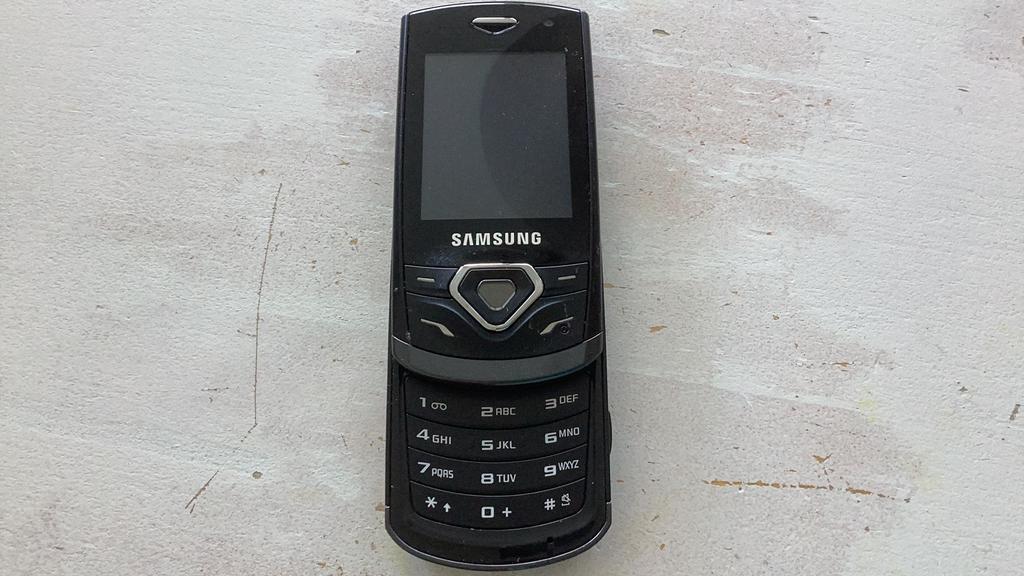 Samsung slider, Telecommunicatie, Mobiele telefoons | Samsung, Zwart, 32 GB, Ophalen of Verzenden, Zo goed als nieuw