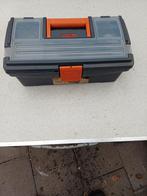 Handige Keter gereedschapskist met opbergvakken, Ophalen of Verzenden, Gebruikt