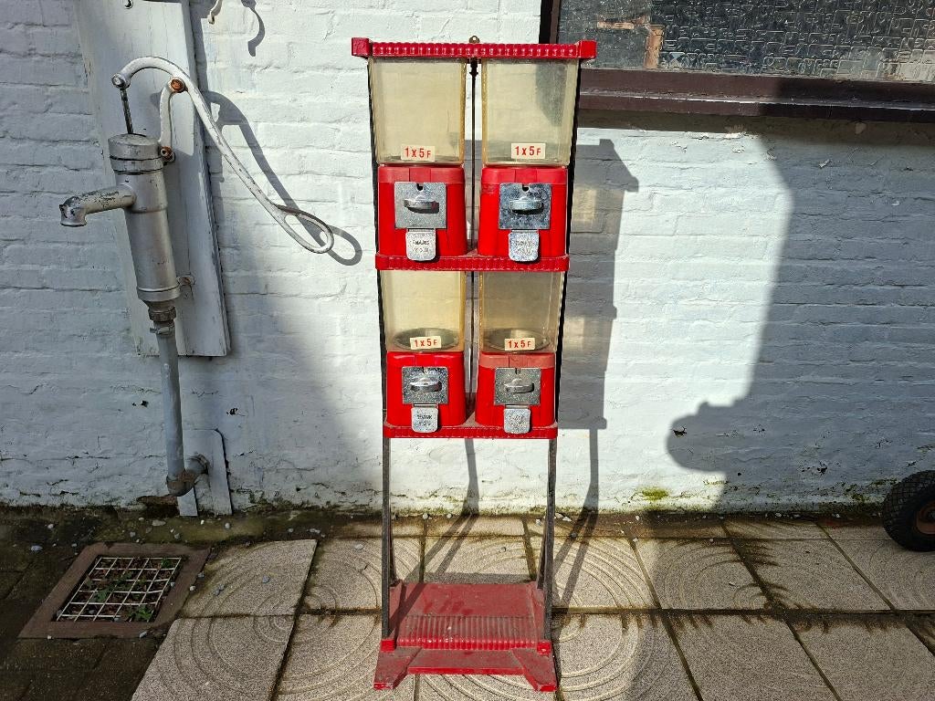 Brabo supérette kauwgom capsule automaat vintage retro ë, Ophalen, Gebruikt