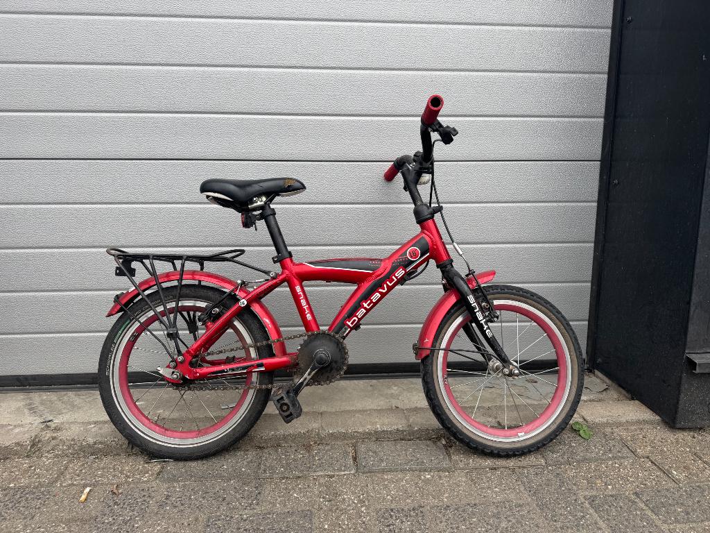 16 inch kinderfiets Batavus snake, Fietsen en Brommers, Ophalen, Gebruikt, Minder dan 16 inch