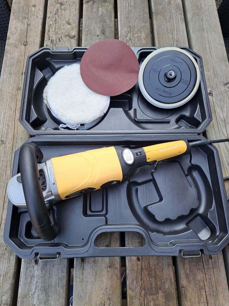 Polijstmachine Powerplus X0473 - 1500W - Regelbaar toerental, Ophalen