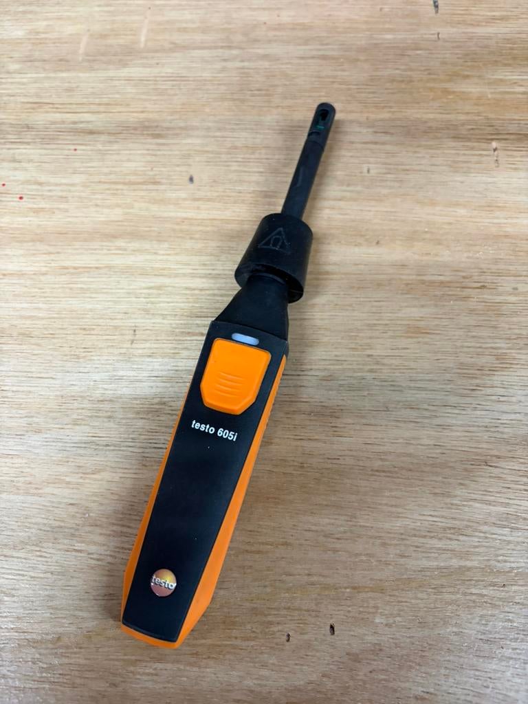 testo 605i Luchtvochtigheidsmeter, Ophalen of Verzenden, Zo goed als nieuw, Temperatuur