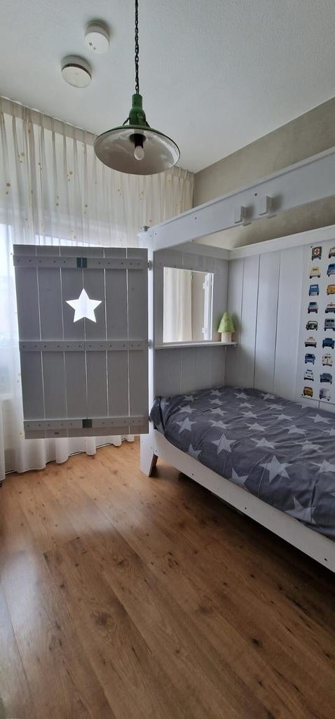 Te koop, prachtig bed, Kinderen en Baby's, Kinderkamer | Bedden, Lattenbodem, 85 tot 100 cm, Ophalen of Verzenden, Zo goed als nieuw