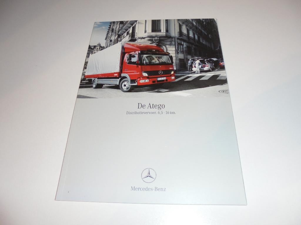 brochure Mercedes Atego 6,5-13 ton  2005, Boeken, Auto's | Folders en Tijdschriften, Ophalen of Verzenden, Nieuw, Mercedes