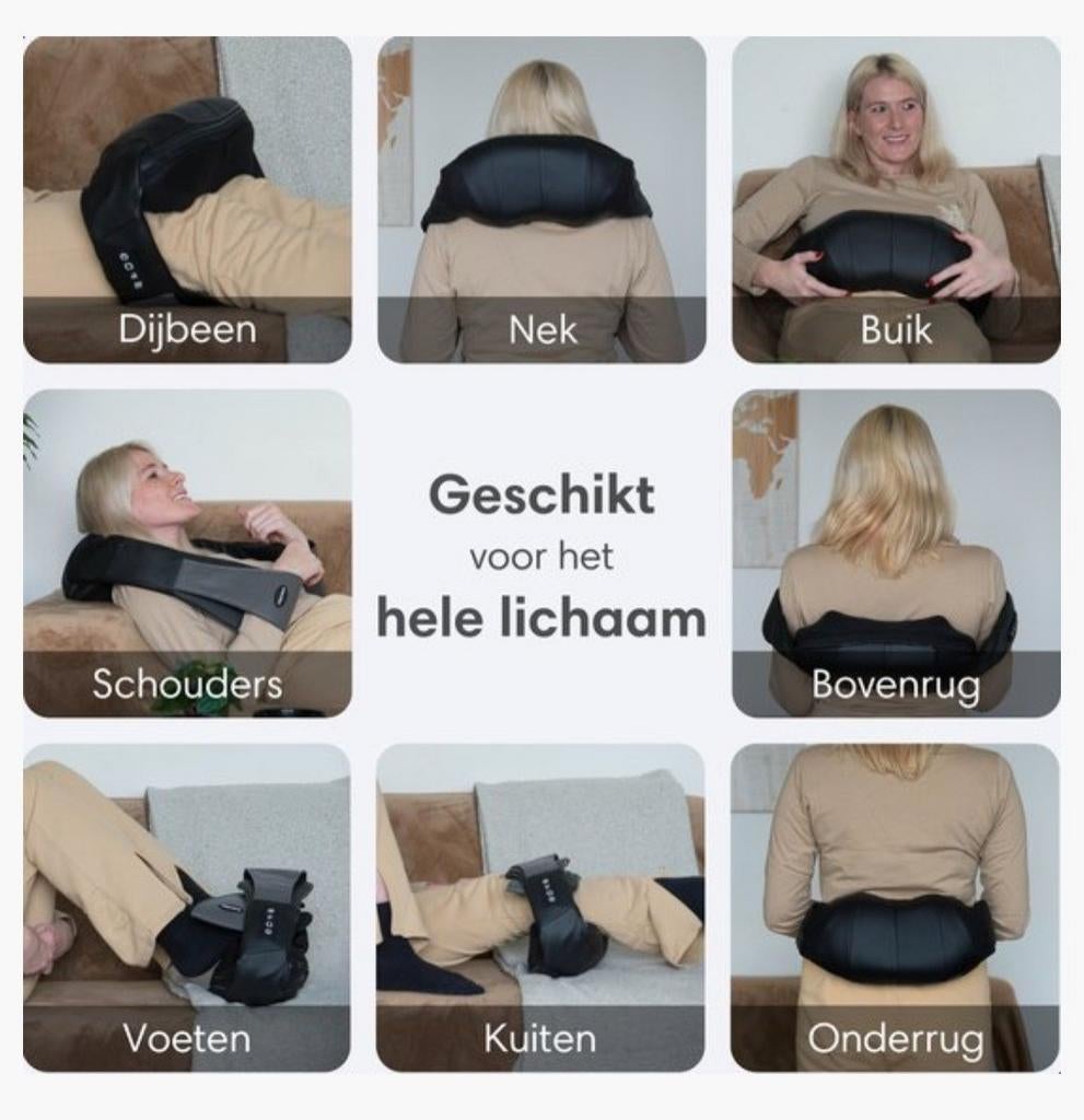 Lifegoods massage apparaat voor rug, benen ,armen, Sport en Fitness, Massageproducten, Ophalen of Verzenden, Zo goed als nieuw