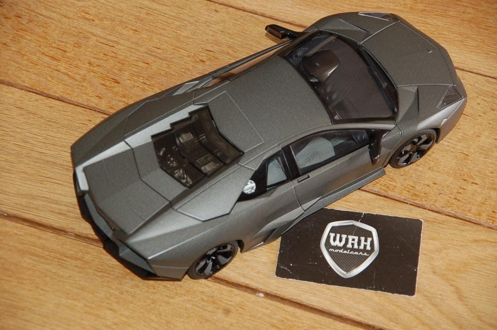 1:18 LAMBORGHINI REVENTON matgrey Autoart zie info WRH, Verzenden, Gebruikt, Auto, Autoart