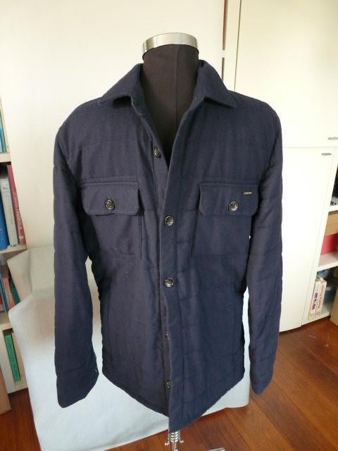 Sportief blauw shirtjasje van Dstrezzed mt S, Blauw, Dstrezzed, Ophalen of Verzenden, Zo goed als nieuw